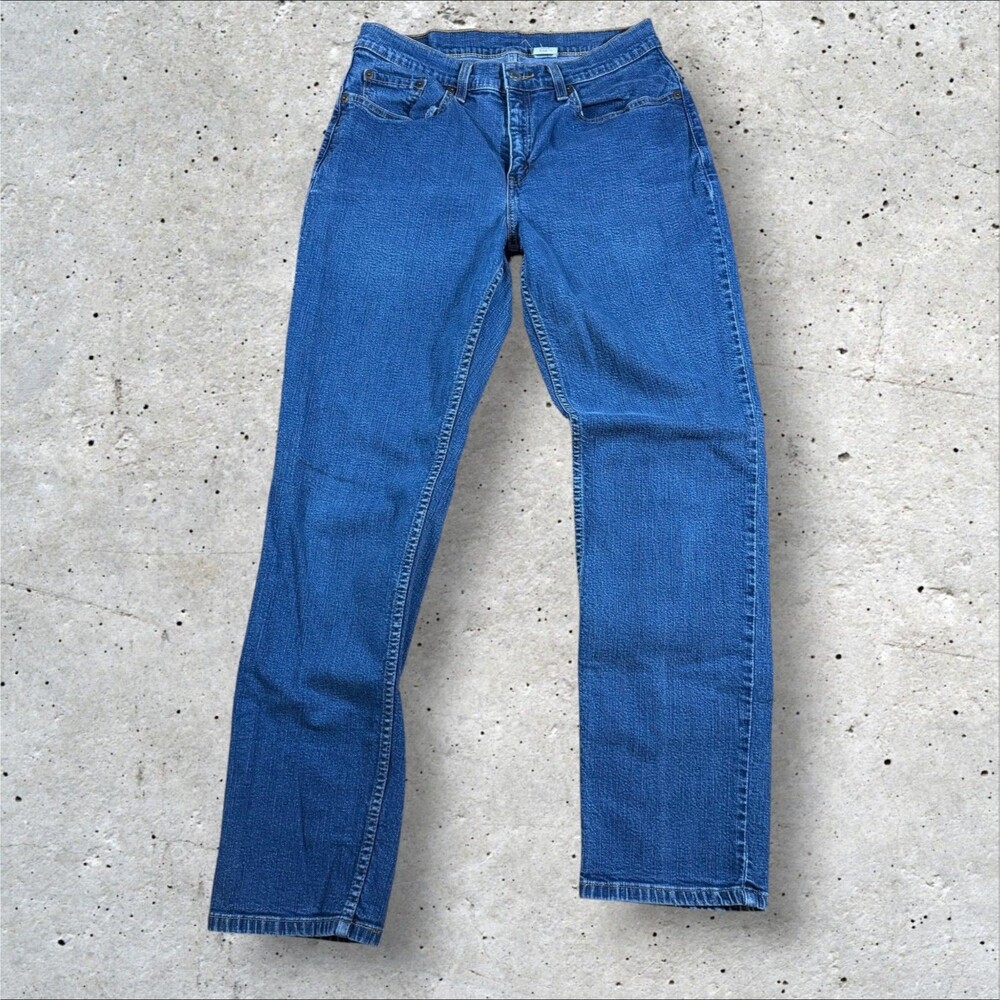 Levi's 510 Jeans Women's Size 10 M Slim Fit Lower Rise Blue Denim Vintage Y2K - Picture 2 of 9
